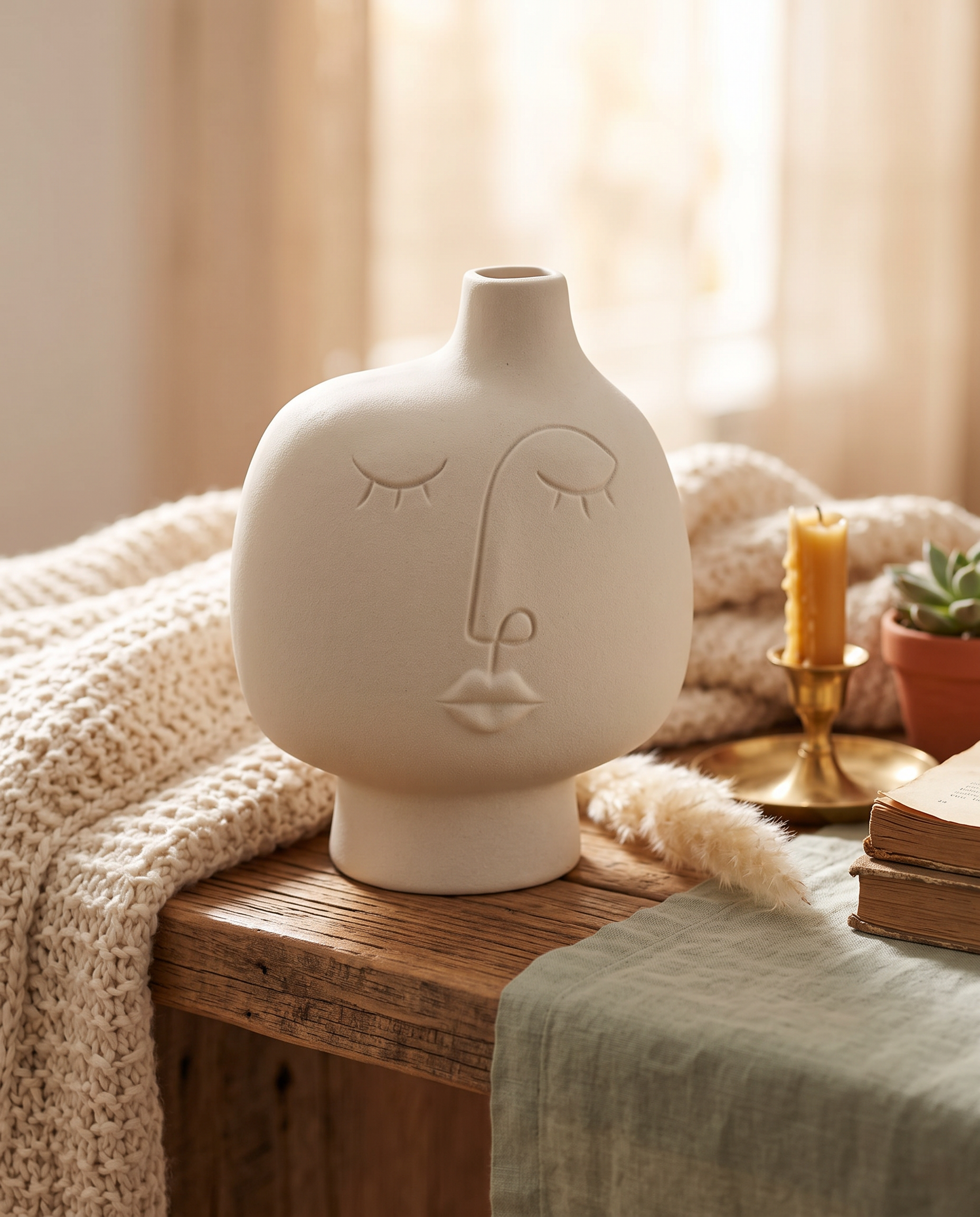 Face Vase - Kunst og personlighed i én vase